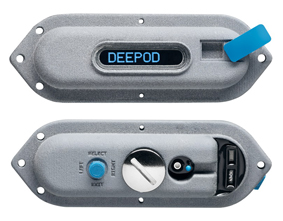 Deepod Depth Temp Lux and Turbidity underwater data logger